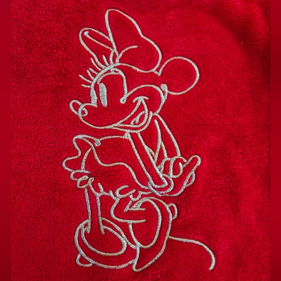 Minnie Mouse Fleece Sweatshirt | 3T | Red | Girls | Toddler | Disney | Top - Picture 2 of 4